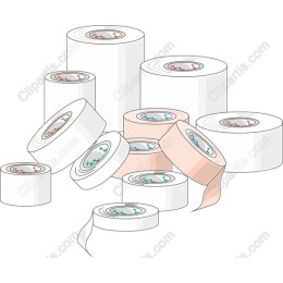 Assorted Adhesive Tape Rolls