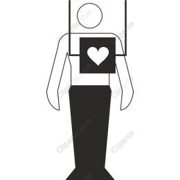 Heartfelt Human Figure - Minimalist