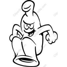 Playful Cartoon Character