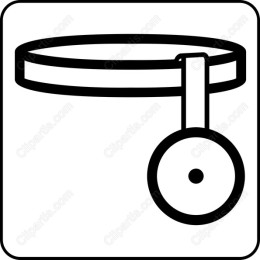 Minimalist Collar Icon