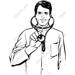 Confident Doctor Holding Stethoscope