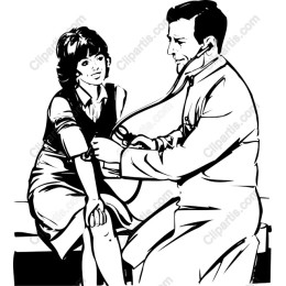 Medical Professional Blood Pressure Check