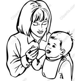 Heartwarming Mother-Child Feeding