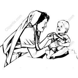 Caring Moments: Caregiver and Child