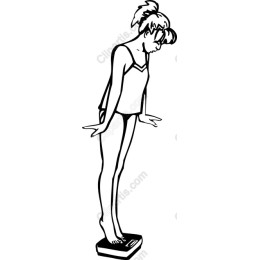 Contemplative Scale Figure