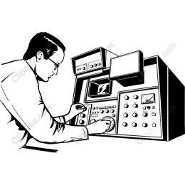 Vintage Technician Control Panel