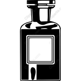 Classic Black and White Bottle