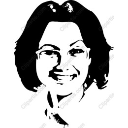 Radiant Smiling Woman Portrait