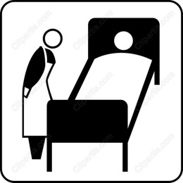 Caregiver Attending to Patient