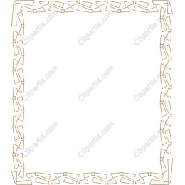 Elegant Ribbon Border Frame