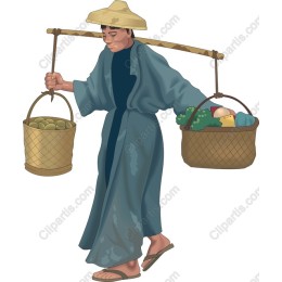 Traditional Market Vendor