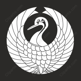 Majestic Crane Emblem