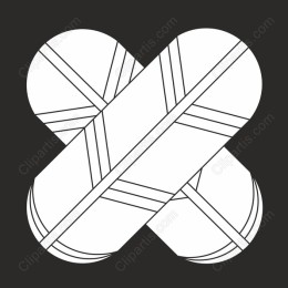 Modern Intertwined Shapes