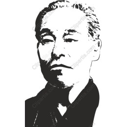 Elegant Black and White Portrait