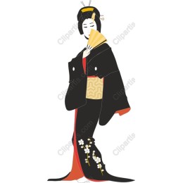 Elegant Japanese Geisha