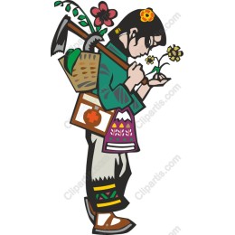 Nature's Embrace: Gardener