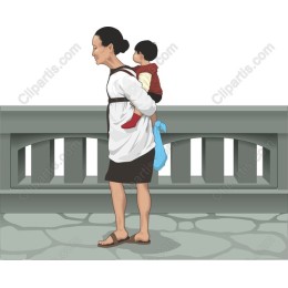 Nurturing Spirit: Mother and Child