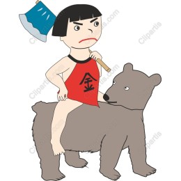 Child Warrior Bear Riding