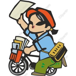 Bicycle Delivery Person