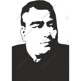Bold Black-and-White Portrait