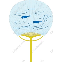 Japanese Fish Fan