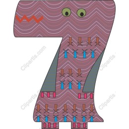 Number 7 Monster