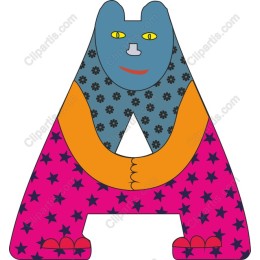 Whimsical Letter A