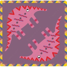 Duo of Delight - Whimsical Pink