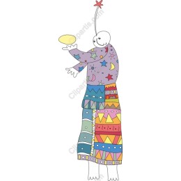 Joyful Whimsical Character