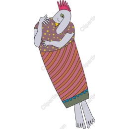 Whimsical Folk Character