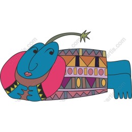 Colorful Abstract Figure