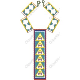Vibrant Geometric Necklace