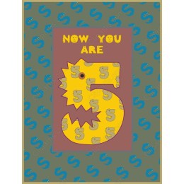 Now You Are 5! - Whimsical Birthday