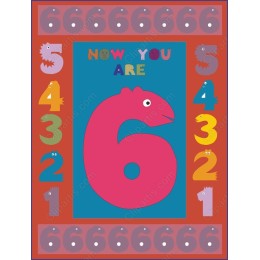 Now You Are 6 - Playful Birthday