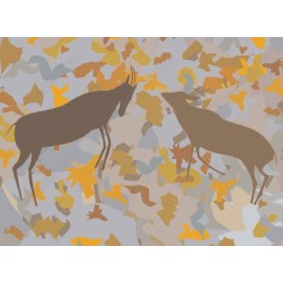 Majestic Antelope in Autumn Foliage