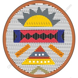 Vibrant Tribal Geometric