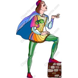 Whimsical Colorful Character