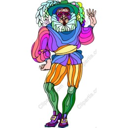Whimsical Colorful Character
