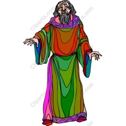 Vibrant Mystic Figure