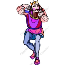 Colorful Dancing King