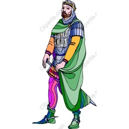 Vibrant Historical Warrior