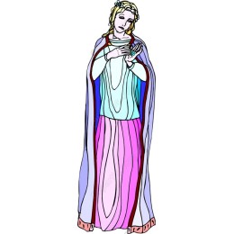 Elegant Serene Woman