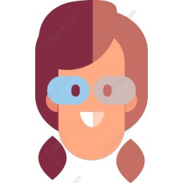 Cheerful Superhero Girl