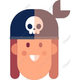 Playful Pirate Character