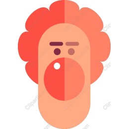 Vibrant Clown