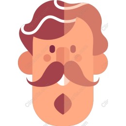 Retro Gentleman Face