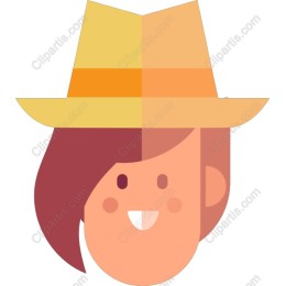 Cheerful Hat Character