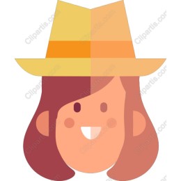 Cheerful Girl in Yellow Hat