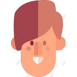 Cheerful Cartoon Character