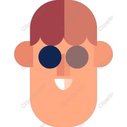 Cheerful Character with Sunglasses